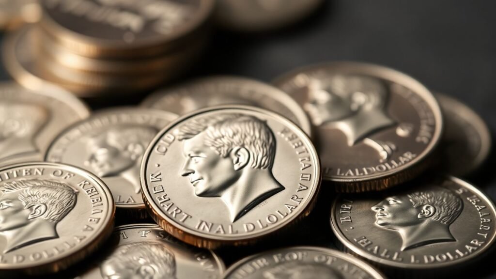 Kennedy Half Dollar coins in Austin