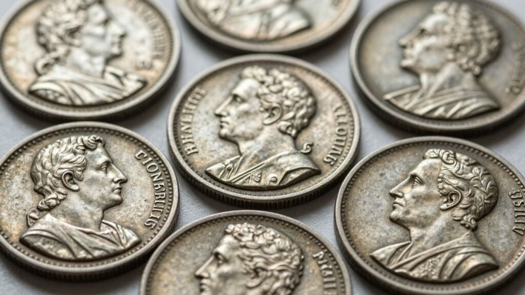 Draped bust coins for sale in Austin, Texas.