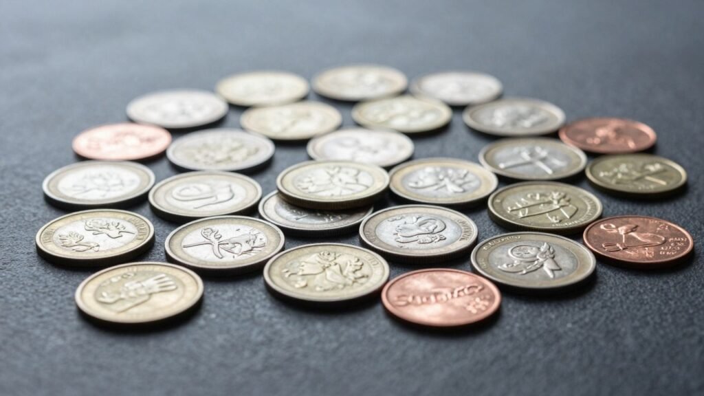 Collection of valuable coins for sale