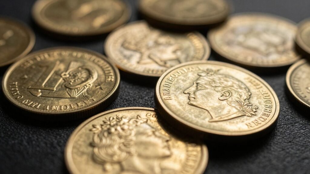 Pioneer gold coins for sale in Austin, Texas.