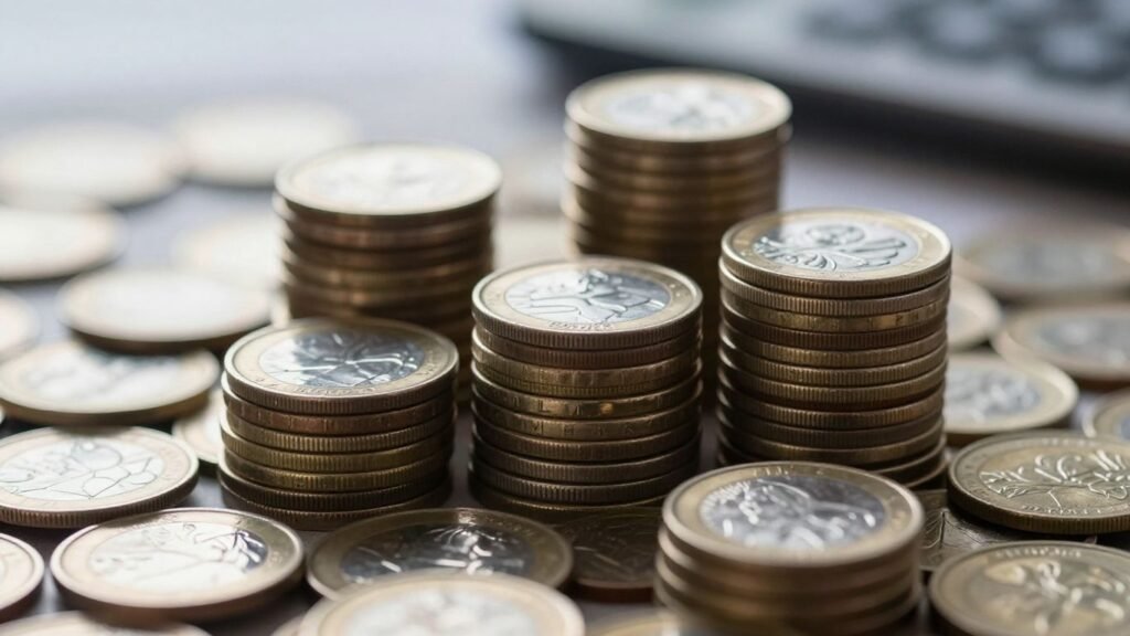 Coins with premium value and financial growth